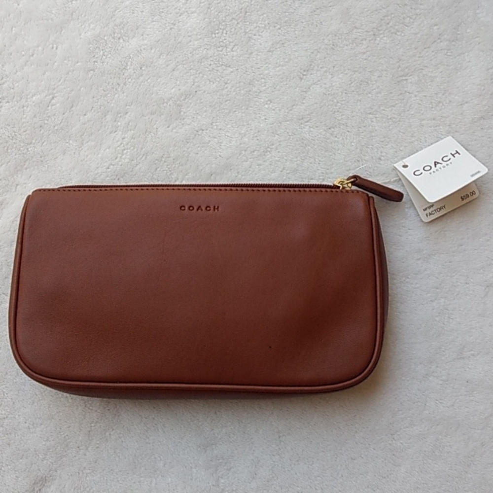 Tan Small Chunky Case from Coach